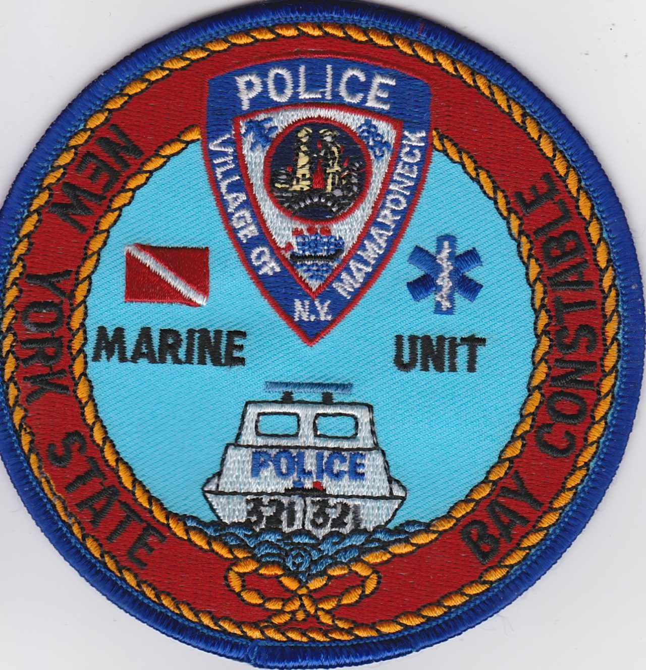 "MARINE UNIT NEW YORK STATE BAY CONSTABLE" Patch
