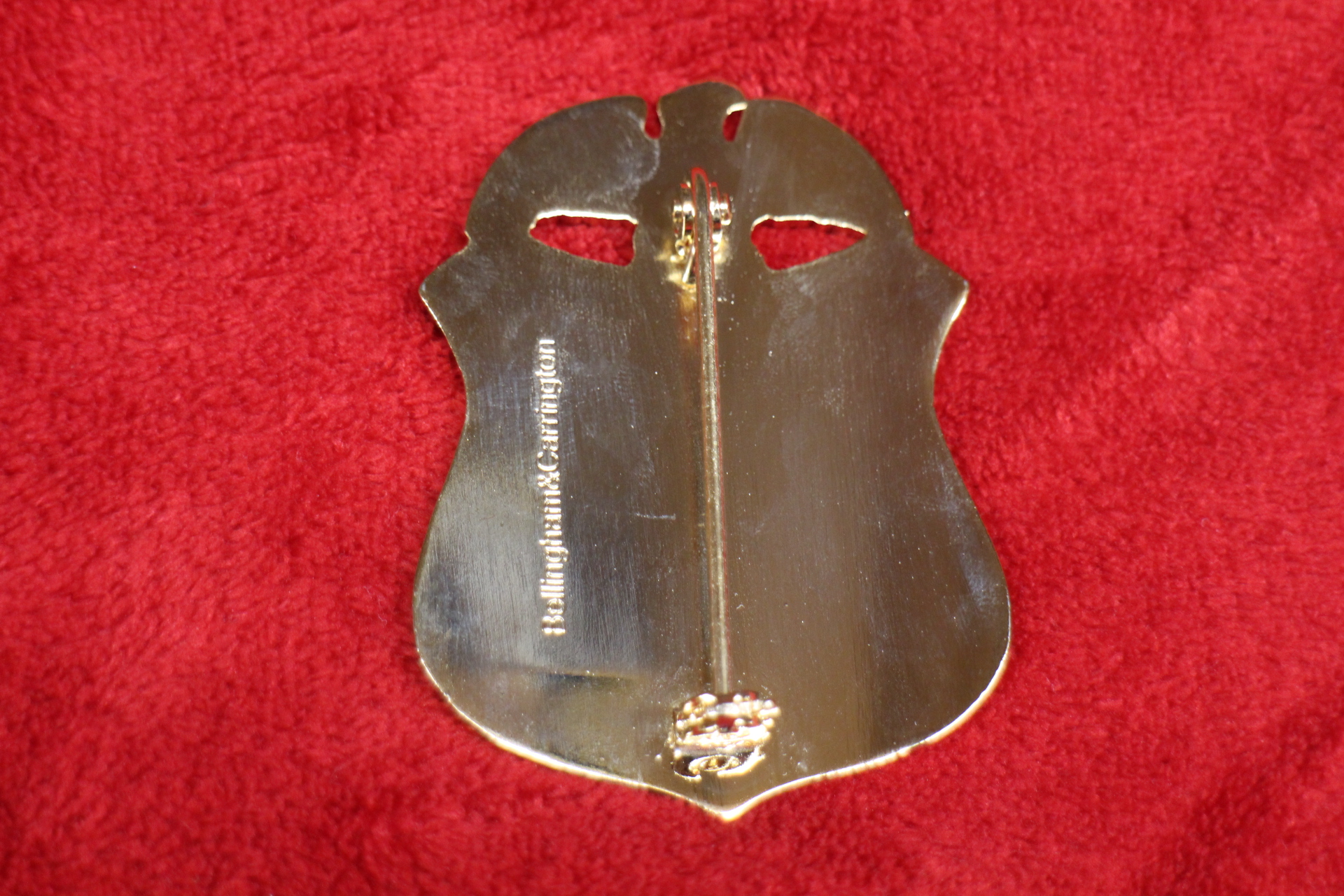 FBI Internal Affairs Special Agent gestempelt