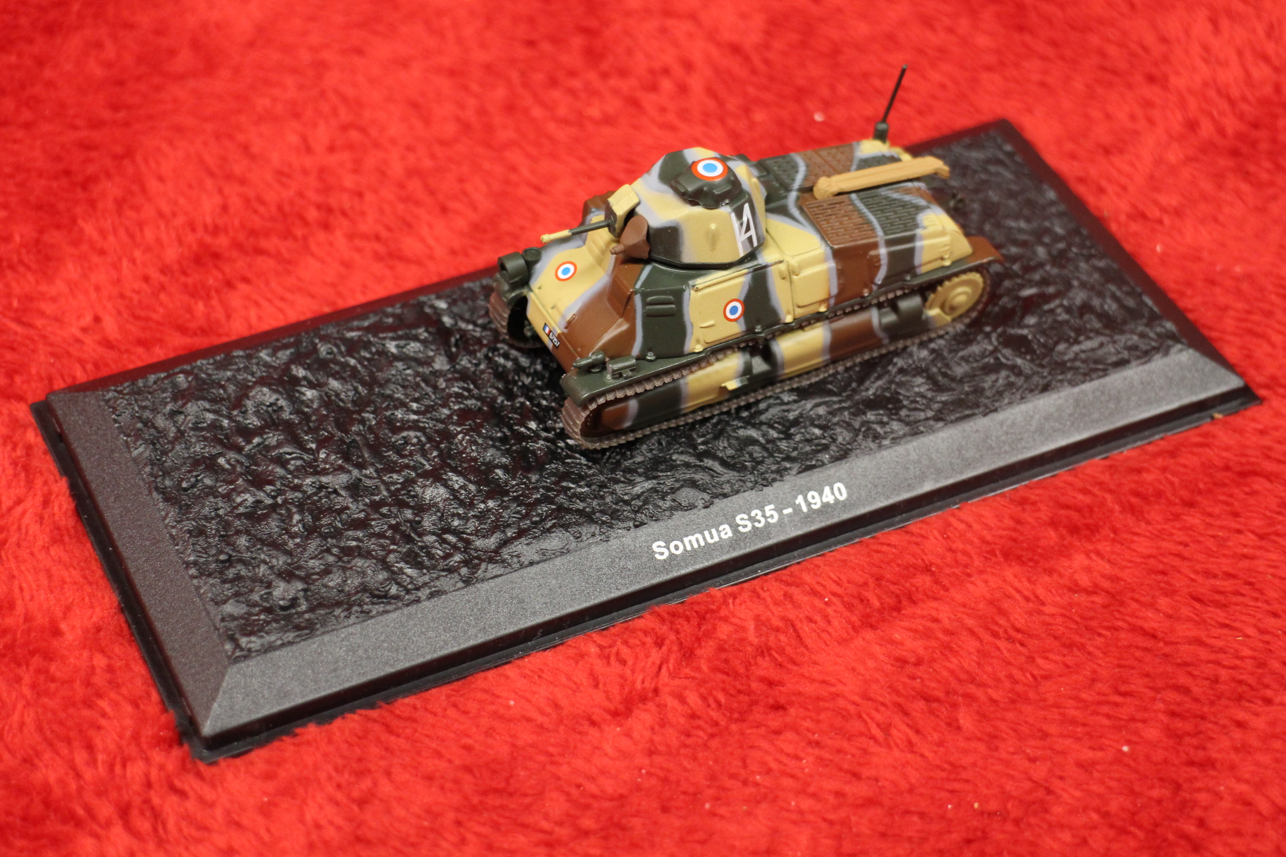 SOLIDO 1/50, CHAR Somua S35, Armée Française 1940 - WW2 - BE (259) EUR