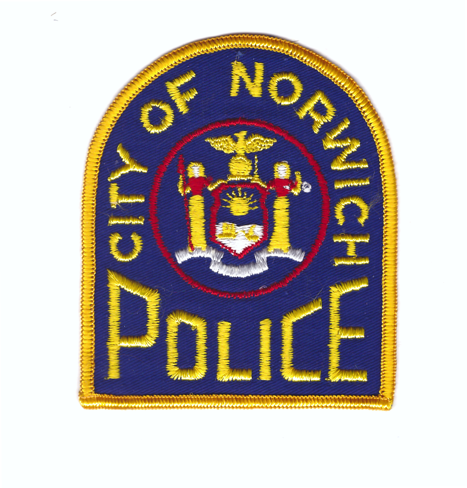 City of Norwich Police Patch Abzeichen